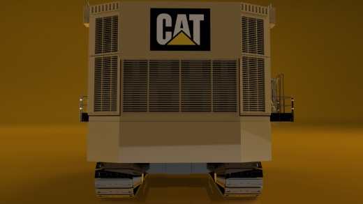 Caterpillar CAT 6021B大型挖掘机造型3D建模图纸 Solidworks设计缩略图